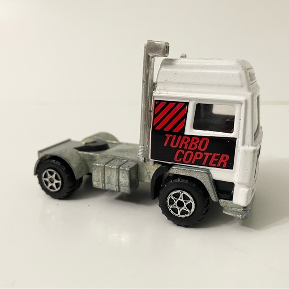 Vtg Majorette Super Movers Globetrotter Augusta Turbo Copter Transport Flaws - Picture 5 of 16